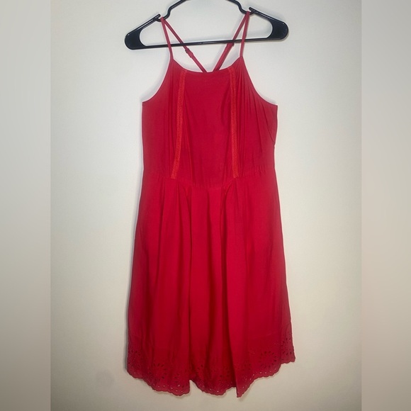 SO Dresses & Skirts - SO Red Halter Midi Sundress for Prom